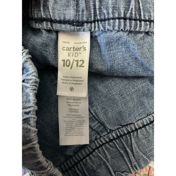 Carter’s Boys Denim Shorts Size 10/12 - Picture 5 of 10